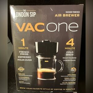 VACone London Sip Air Brewer USB Rechargeable Battery Coffee Maker NIB